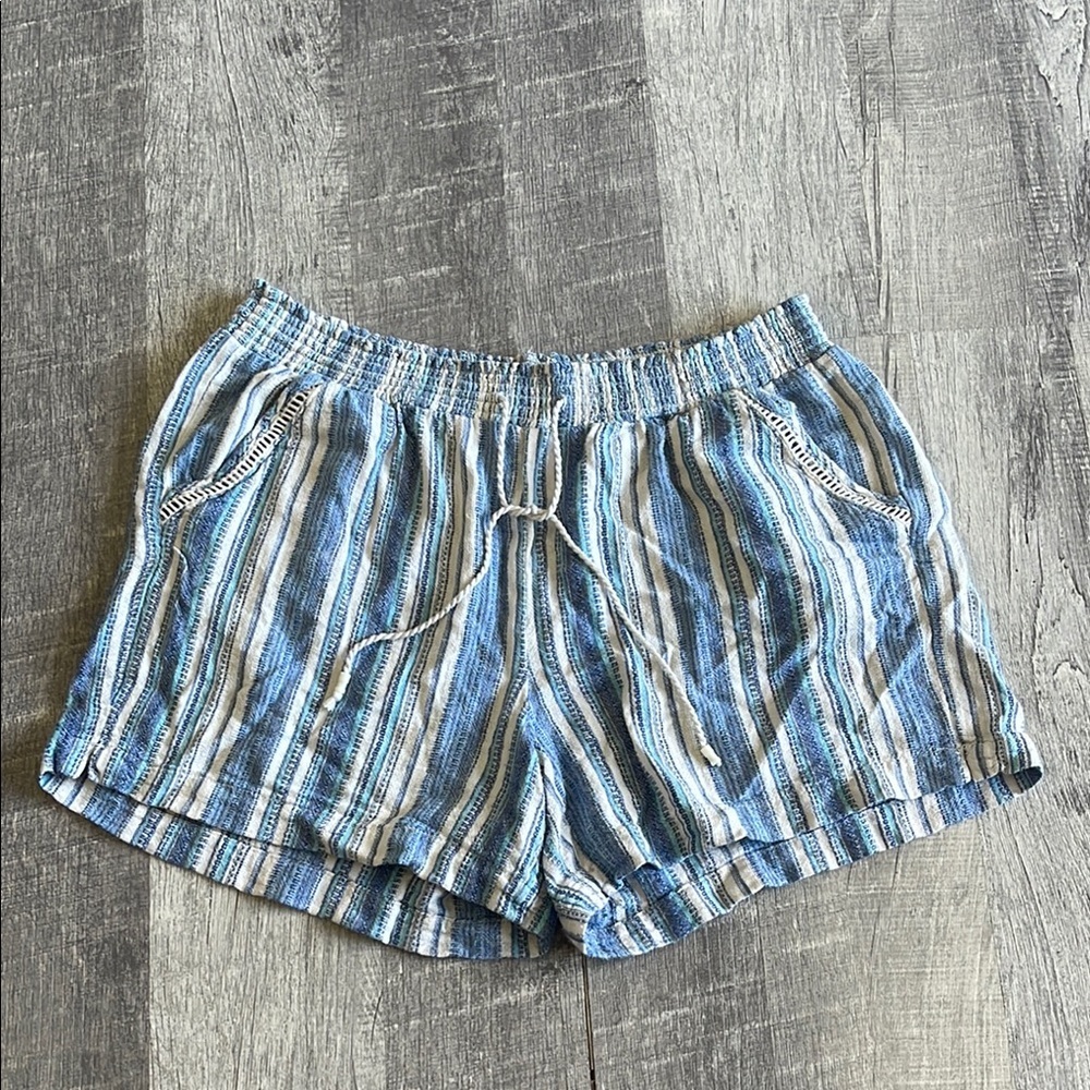 Briggs Linen Blend Pull-On Shorts